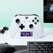 Vue latérale du réveil digital Xbox PALADONE montrant ses dimensions compactes et son style moderne