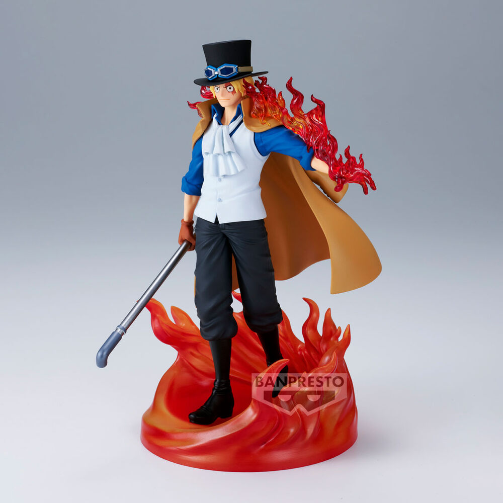 Vue arrière de la figurine Sabo 17 cm mettant en avant la qualité des finitions et textures