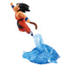 Détail des mains et des vêtements de la figurine Son Goku Dragon History II BANPRESTO