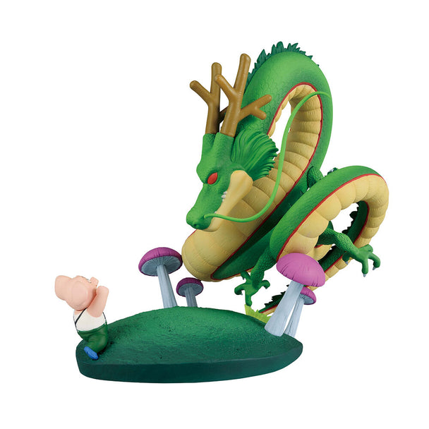 Zoom sur la tête de la figurine Oolong avec expression fidèle au personnage