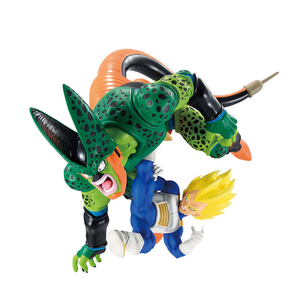 Figurine Vegeta en position de combat issue de Dragon Ball Ichibansho, hauteur 17 cm