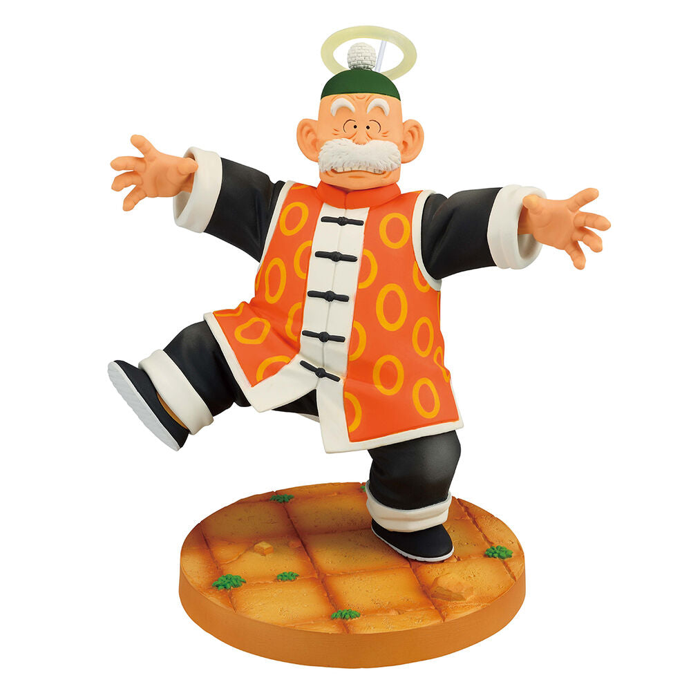 Ensemble complet de la figurine Son Goku & Grandpa Son Gohan avec détails des vêtements et accessoires