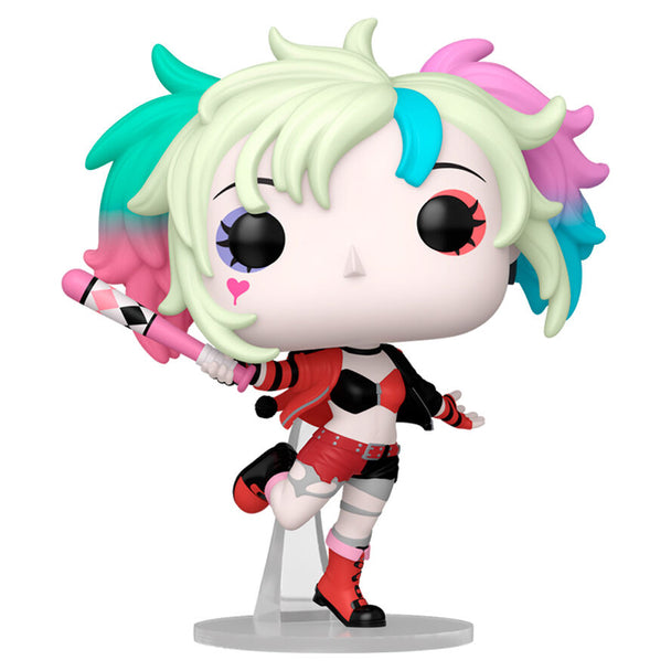 Figurine Funko POP Harley Quinn de Suicide Squad en vinyle, hauteur 9 cm, présentée dans sa boîte cadeau officielle