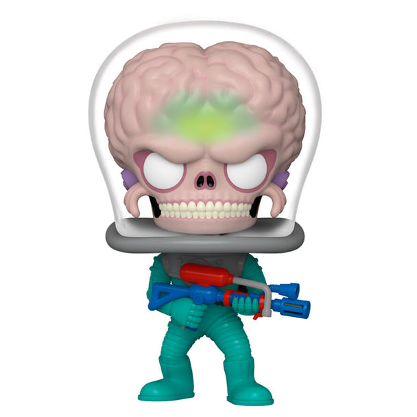 Figurine Funko POP Mars Attacks Soldat Martien en vinyle de 9 cm avec détails précis et couleurs vives