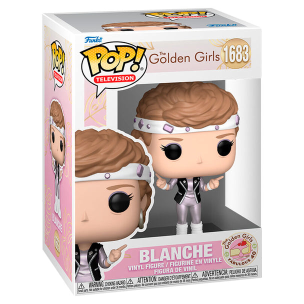 Figurine Funko POP de Blanche de The Golden Girls en vinyle de 9 cm dans sa boîte cadeau