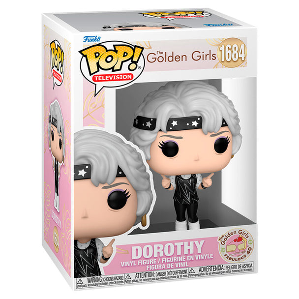 Figurine Funko POP Dorothy de The Golden Girls en vinyle de 9 cm dans sa boîte cadeau officielle FUNKO
