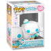 Vue rapprochée de la figurine Funko POP Cinnamoroll avec détails précis et packaging collector