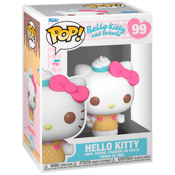 Vue rapprochée de la figurine Funko POP Hello Kitty with Friends montrant les détails précis du vinyle