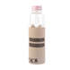 Bouteille en verre Pusheen 500ml vue de face avec design chat mignon