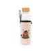 Détail du bouchon en bois de bambou naturel de la bouteille BT21 Shooky