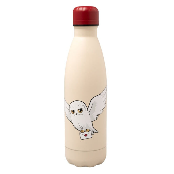Gourde Harry Potter Hedwig 500ml en acier inoxydable avec logo ERIK visible