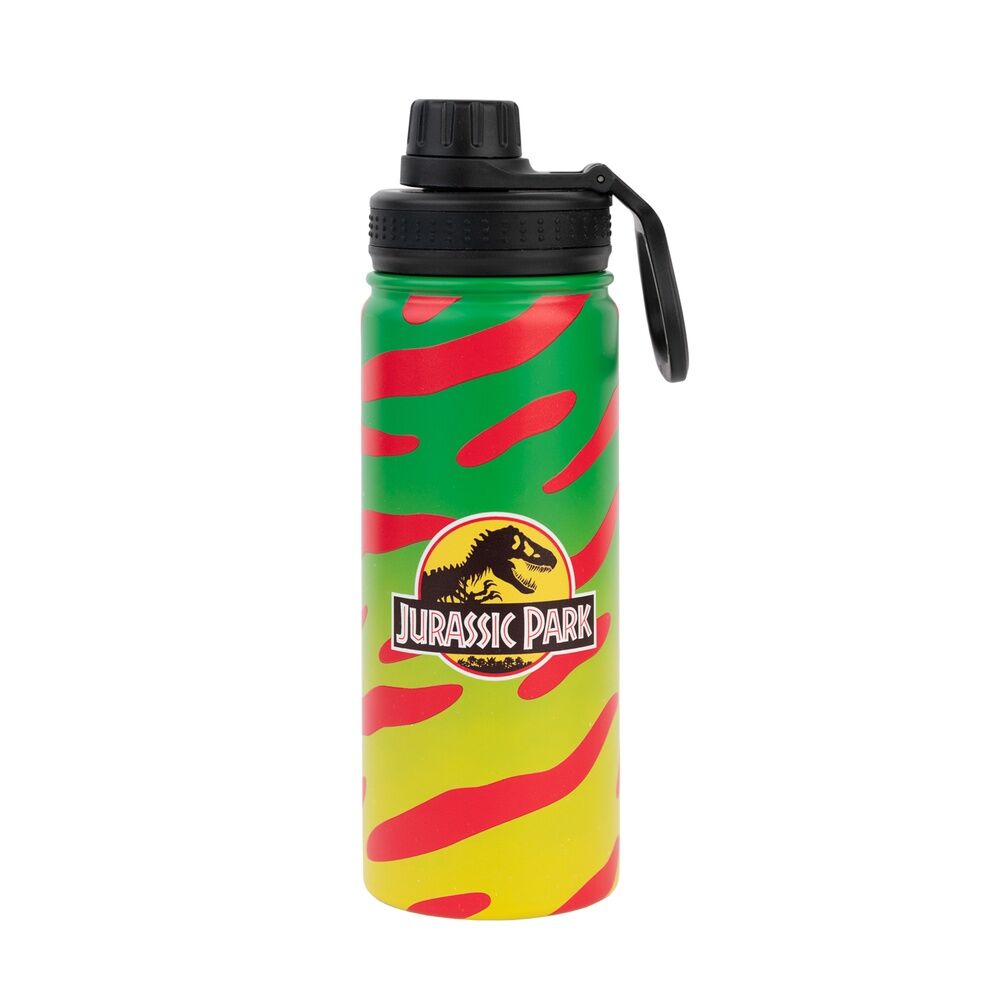 Gourde Jurassic Park en acier inoxydable 500ml avec logo ERIK visible