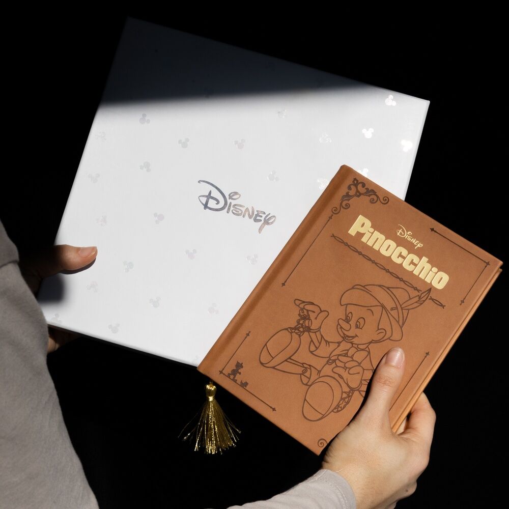 Coffret cadeau ERIK contenant le cahier Pinocchio et le stylo assorti