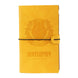 Carnet de voyage Harry Potter Hufflepuff avec couverture souple en simili cuir vue de face