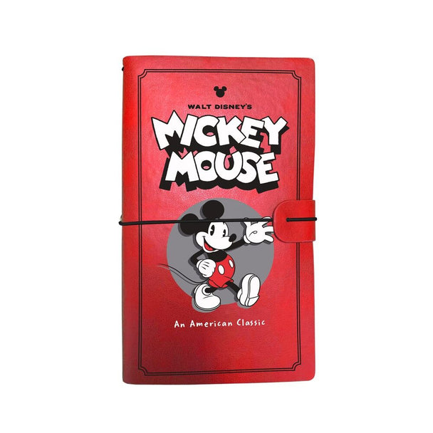 Carnet de voyage Disney Mickey par ERIK avec couverture illustrée du personnage emblématique Mickey Mouse, parfait pour prendre des notes en voyage.