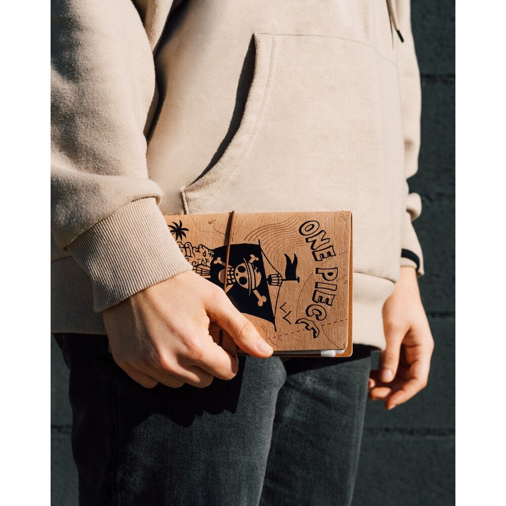 Photo du carnet posé sur une table avec accessoires de voyage pour inspiration