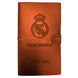 Carnet de voyage Real Madrid ERIK fermé avec couverture souple en polyuréthane et élastique de fermeture