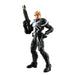 Détail des mains articulées de la figurine Flash Thompson Agent Venom