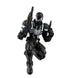 Figurine Marvel Agent Venom debout sur fond blanc, accessoires visibles