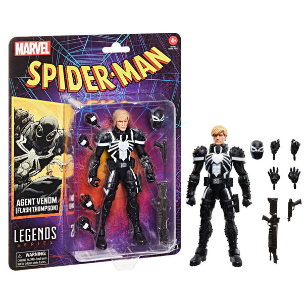 Figurine Marvel Agent Venom Flash Thompson vue de face avec détails précis