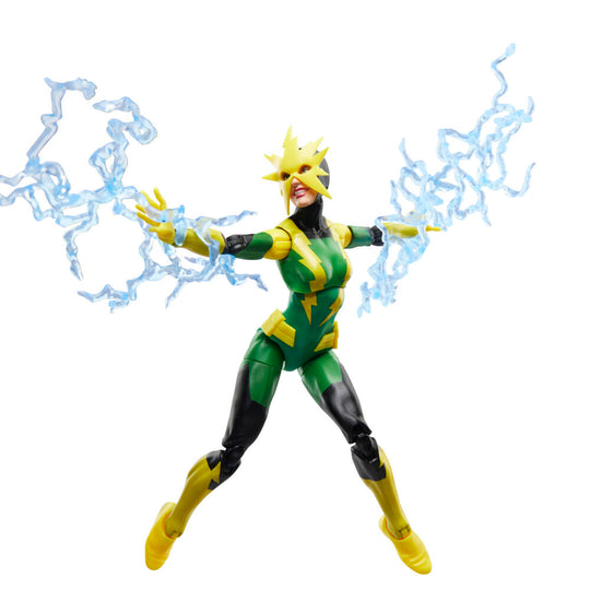 Packaging officiel de la figurine Marvel Spider-Man Electro Francine Frye