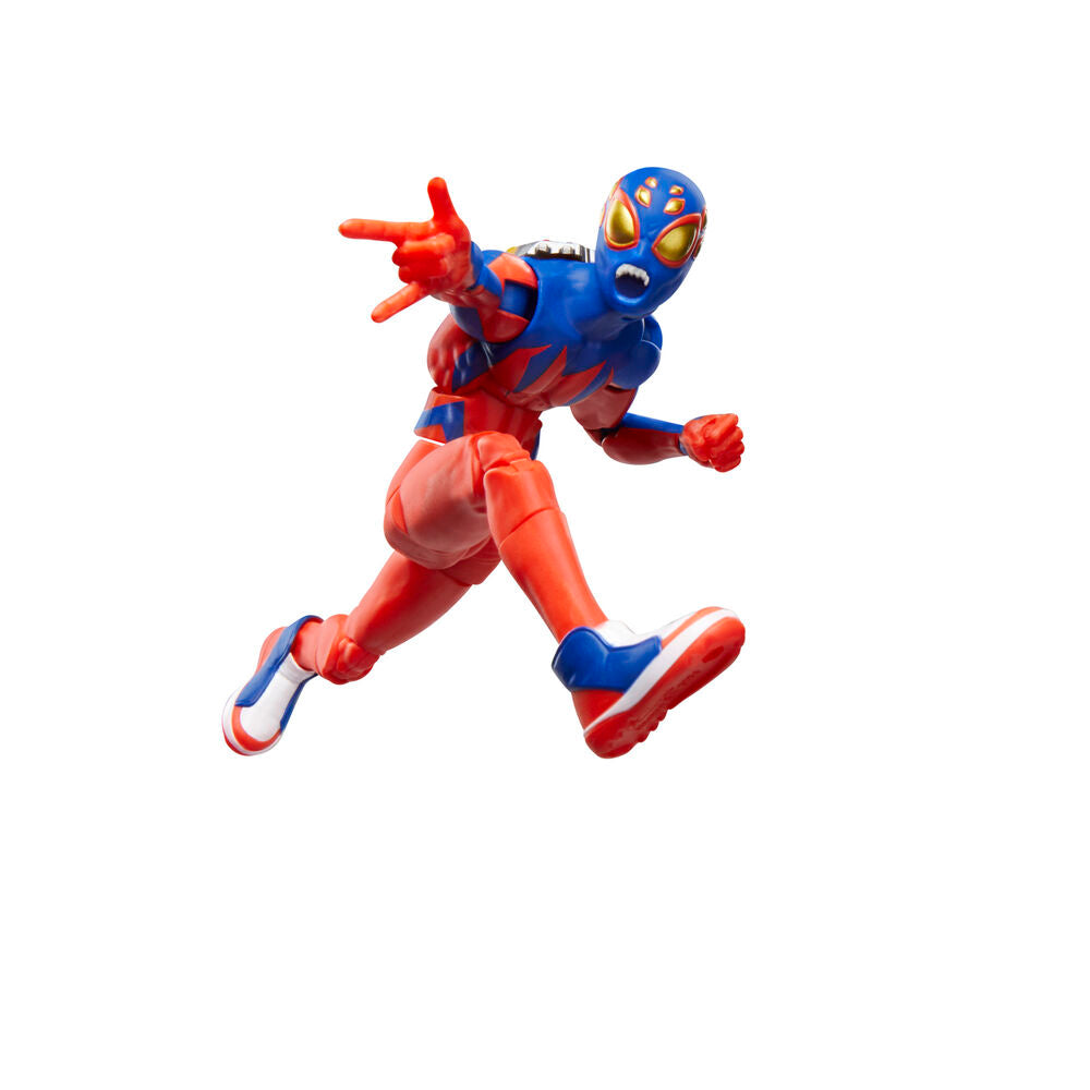 Vue arrière de la figurine Marvel Spider-Boy montrant les articulations
