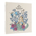 Couverture de l'album photo autocollant Disney Alice au Pays des Merveilles avec illustration colorée