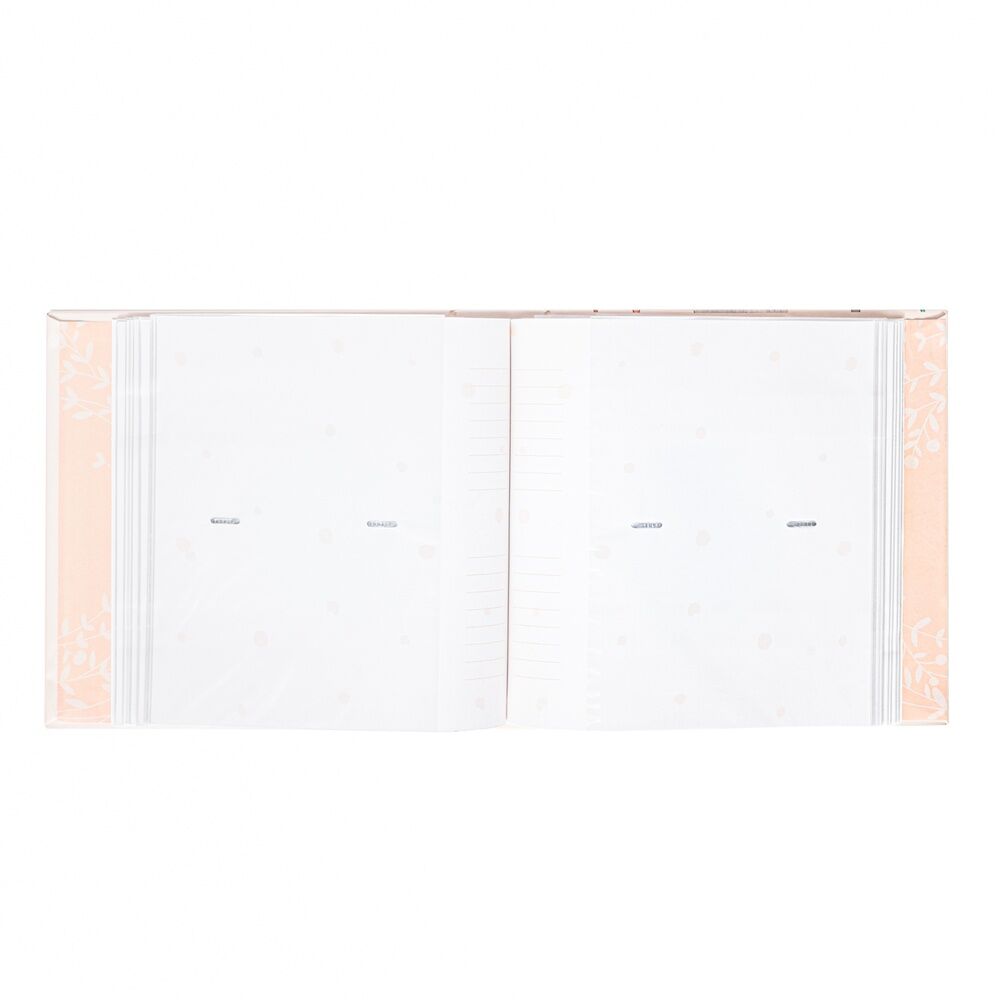 Vue intérieure montrant les pages transparentes pour insérer des photos 10x15cm