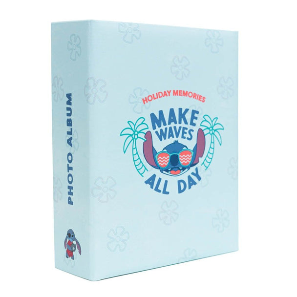 Couverture de l'album photo Disney Stitch ERIK avec illustration colorée du personnage Stitch
