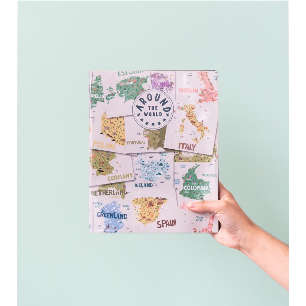 Image montrant la facilité d'insertion des photos dans les pochettes de l'album