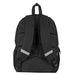 Détail de la poche avant zippée du sac à dos PERONA pour un rangement sécurisé