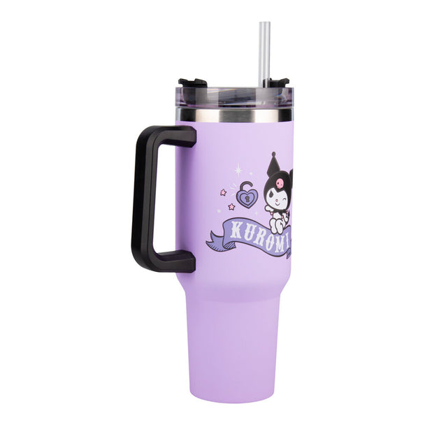 Détail du bouchon sécurisé de la gourde Hello Kitty Kuromi PALADONE