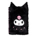 Vue du cahier A5 Hello Kitty Kuromi ouvert montrant les pages blanches prêtes à être remplies