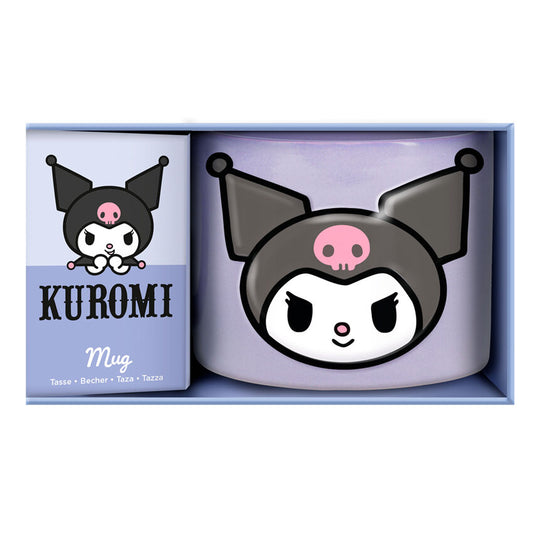 Mug en céramique Hello Kitty Kuromi de 400ml avec design coloré et logo PALADONE