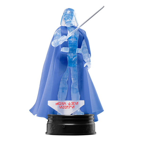 Détail des articulations de la tête et des bras de la figurine Darth Vader Holocomm Star Wars