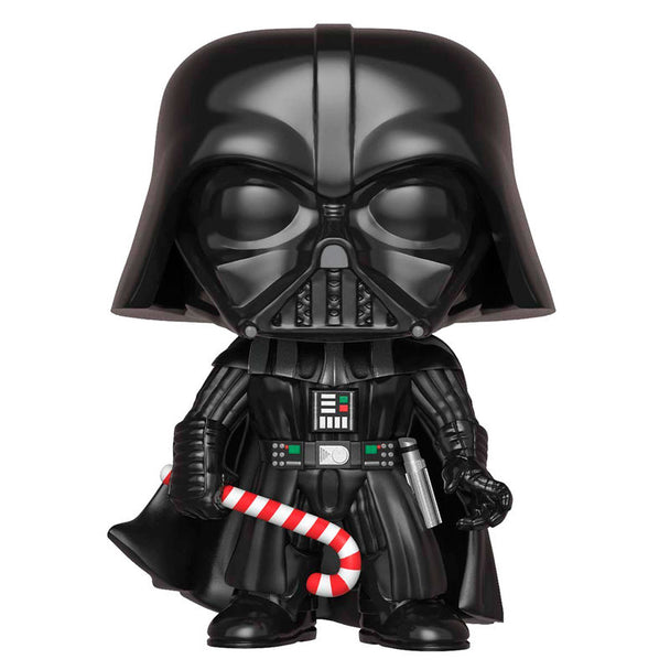 Figurine Funko POP Star Wars Darth Vader Holiday 5 en boîte vitrine, vue de face montrant le design détaillé