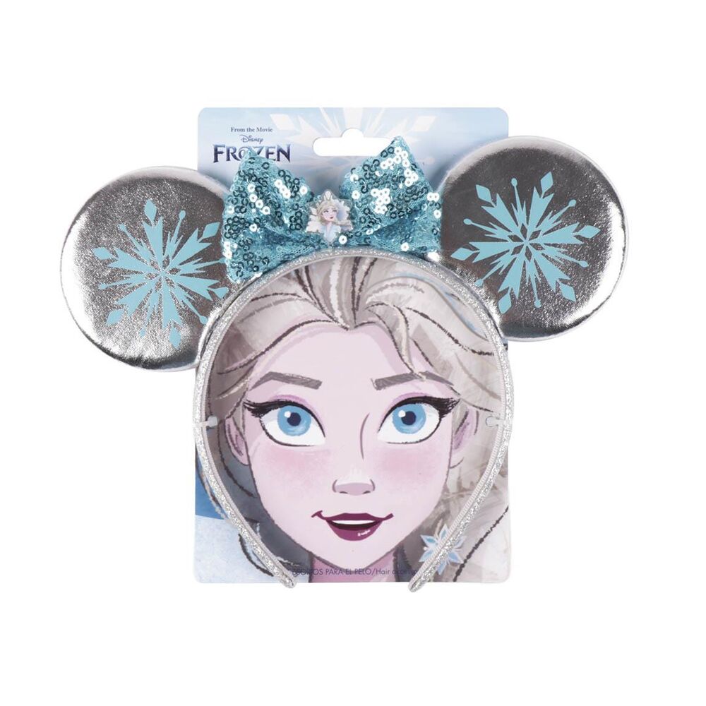 Bandeau Disney Frozen CERDÁ avec motifs La Reine des Neiges sur fond blanc