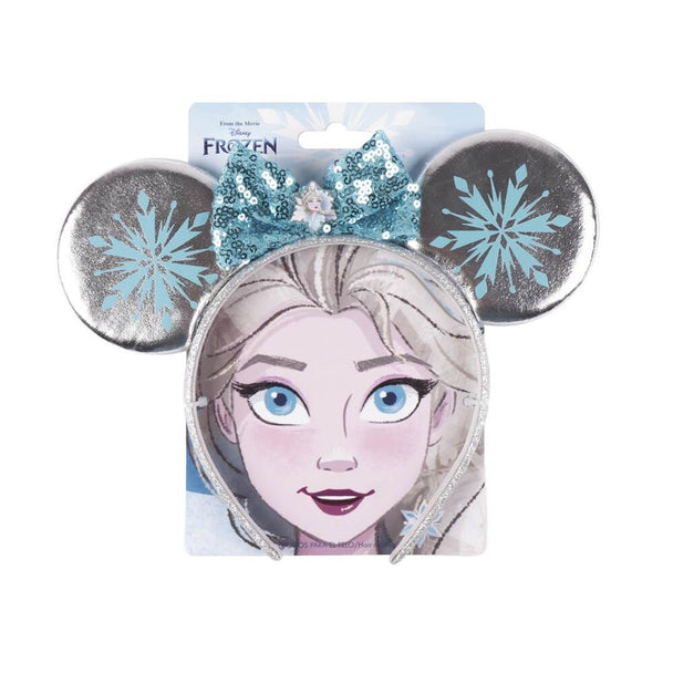 Bandeau Disney Frozen CERDÁ avec motifs La Reine des Neiges sur fond blanc