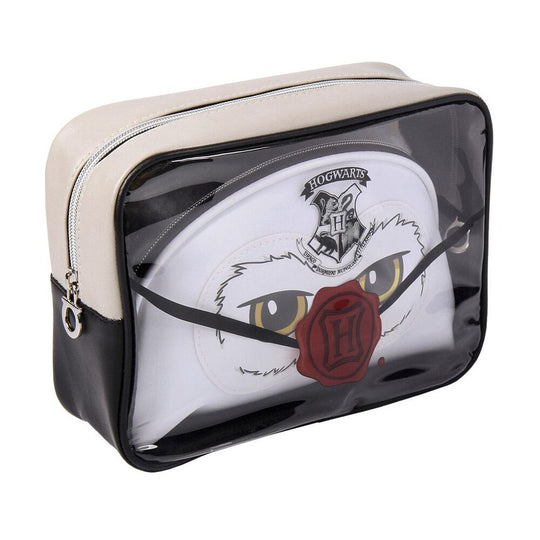 Vanity case Harry Potter 2 de CERDÁ vu de face avec fermeture éclair et logo officiel