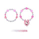 Zoom sur le collier Hello Kitty CERDÁ avec pendentif coloré et bracelet assorti pour enfants