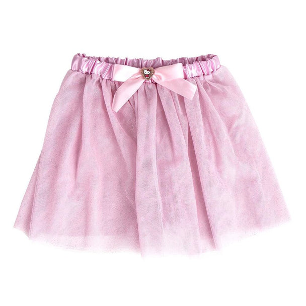 Tutu rose en polyester léger et volumineux assorti au serre-tête Hello Kitty