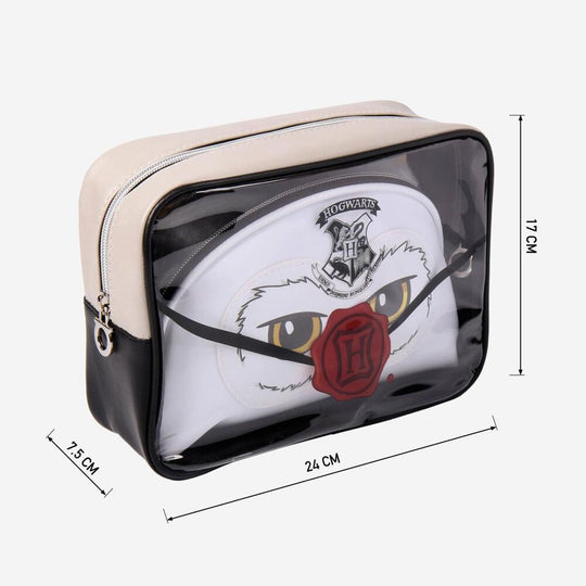 Détail du design Harry Potter 2 imprimé sur le vanity case de voyage CERDÁ
