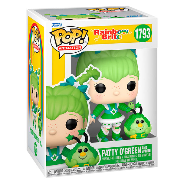 Figurine Funko POP Rainbow Brite en vinyle de 9 cm avec boîte cadeau colorée