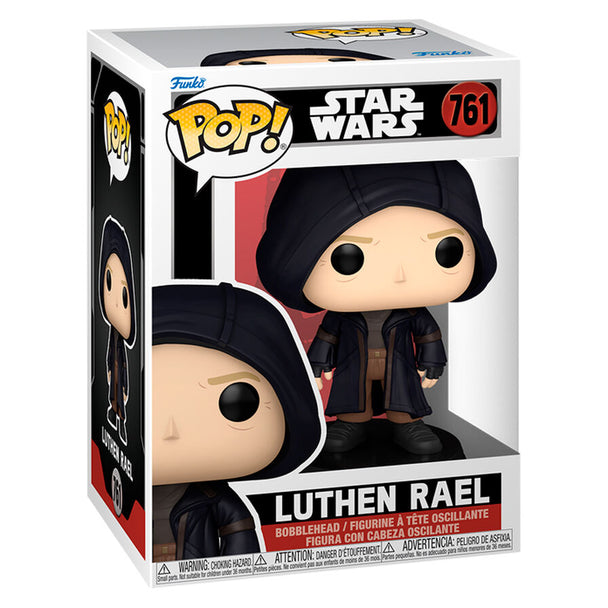 Figurine Funko POP Luthen Rael de Star Wars en vinyle de 9 cm dans sa boîte cadeau originale