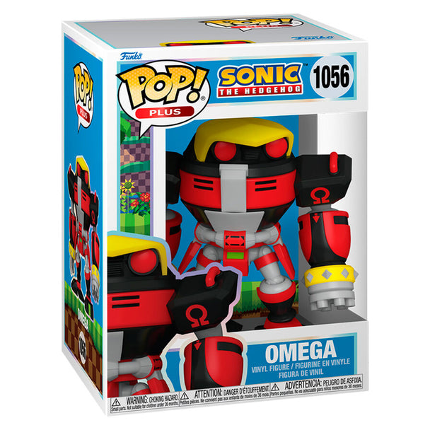 Figurine Funko POP Sonic the Hedgehog Omega en vinyle de 9 cm dans sa boîte cadeau collector