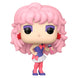 Packaging de la figurine Funko POP Jem and the Holograms montrant l'emballage collector avec logo et design vibrant