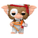 Vue rapprochée de la figurine Funko POP Gizmo avec arc montrant les détails et la qualité du vinyle sous emballage
