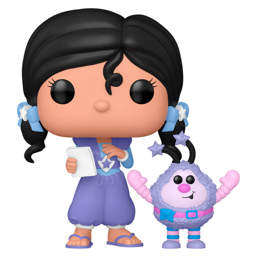 Figurine Funko POP Sprite Indigo en vinyl de 9 cm avec détails précis et couleurs vives dans sa boîte collector