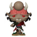Détail de la figurine Funko POP Hantengu Demon Slayer avec ses couleurs vives et son design fidèle au personnage