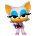 Vue de face de la figurine Funko POP Sonic the Hedgehog rouge, idéale pour les collectionneurs et fans